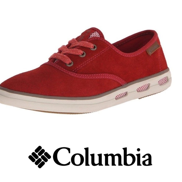 Columbia Shoes - Columbia Athletic Sneakers 10 M Red Tennis Shoes